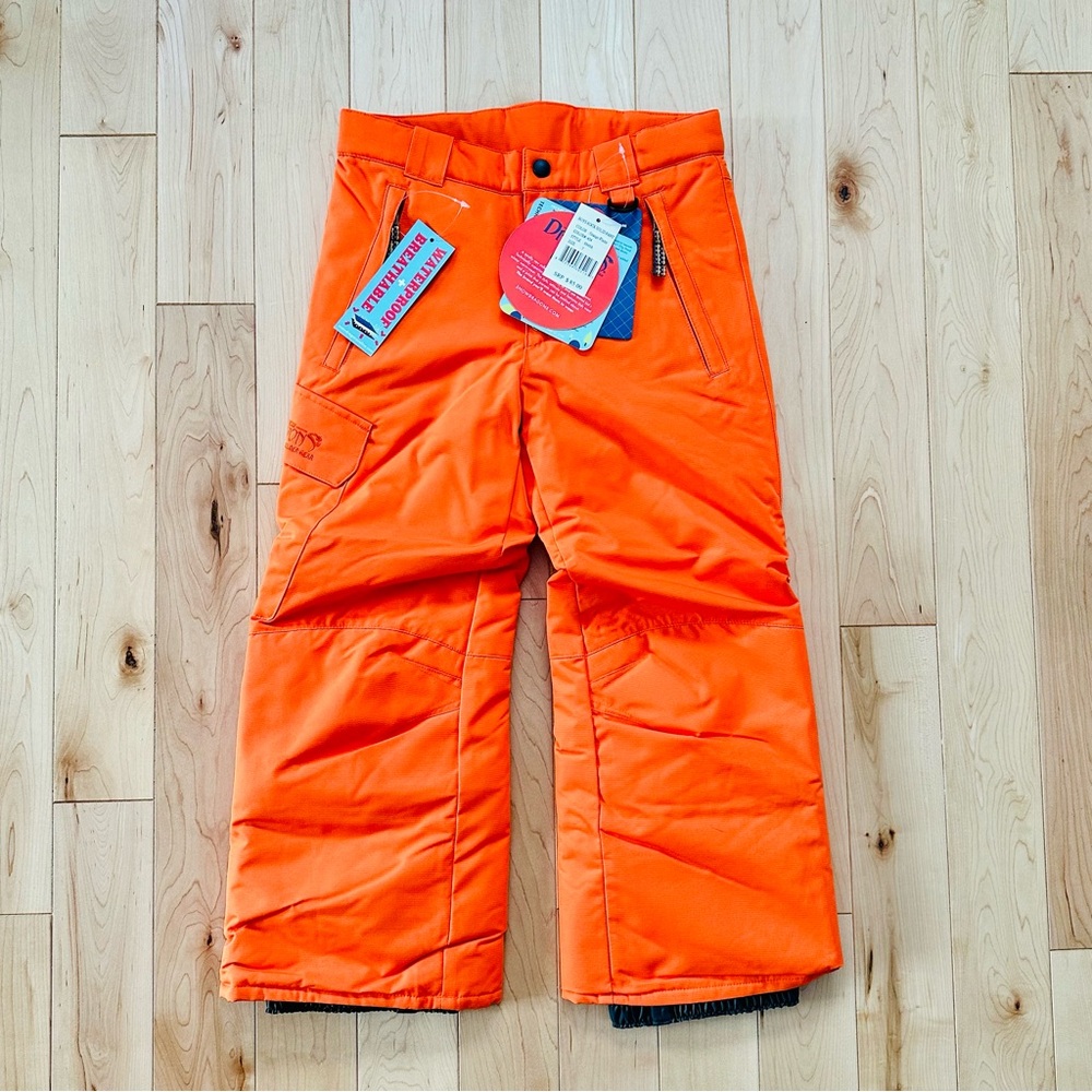 NWT Snow Dragons by Boulder Gear Snow Pants/Ski Pants (Kids Size 7)
